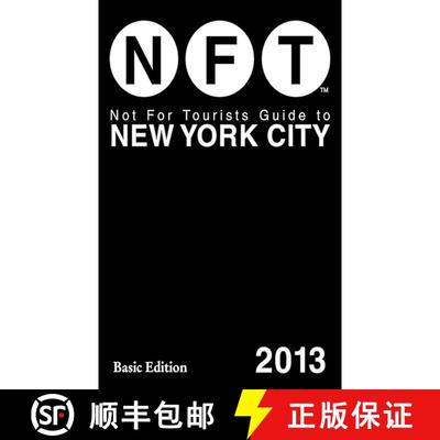 【3-4周达】Not For Tourists Guide to New York City 2013 [9781620870839]