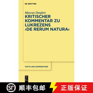 Lukrezens 9783110414714 Kritischer natura Kommentar rerum 预订