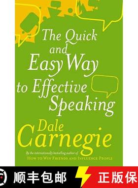【3-4周达】The Quick And Easy Way To Effective Speaking [9780749305772]
