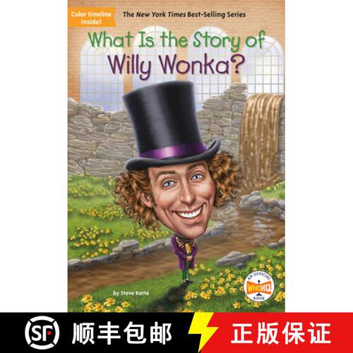 【3-4周达】What Is the Story of Willy Wonka? [9780593224205]