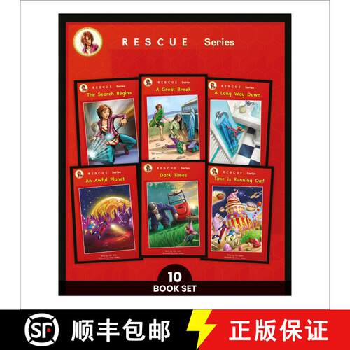 【3-4周达】Phonic Books Rescue: Decodable Books for Older Readers (Alternative Vowel Spellings) [9781783692774]
