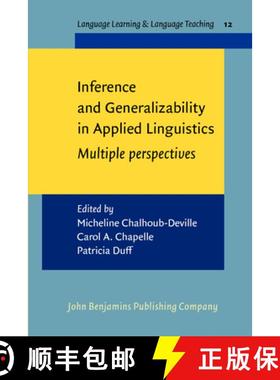 【3-4周达】Inference and Generalizability in Applied Linguistics: Multiple perspectives [9789027219640]
