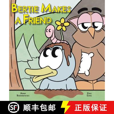 【3-4周达】精装 Bertie Makes a Friend [9781958302569]