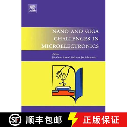 【3-4周达】精装 Nano and Giga Challenges in Microelectronics [9780444514943]