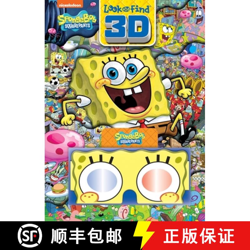 【4周达】Nickelodeon Spongebob Squarepants: Look and Find 3D [9781503773738]