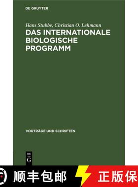 预订 Das Internationale Biologische Programm [9783112537657]