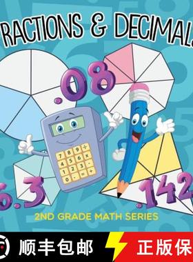 【3-4周达】Fractions & Decimals : 2nd Grade Math Series [9781682609767]