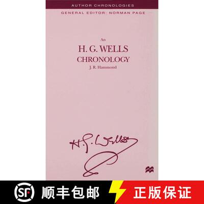 【3-4周达】精装 An H.G. Wells Chronology [9780333727669]