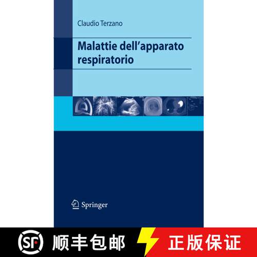 【3-4周达】精装 Malattie dell'apparato respiratorio [9788847004665]