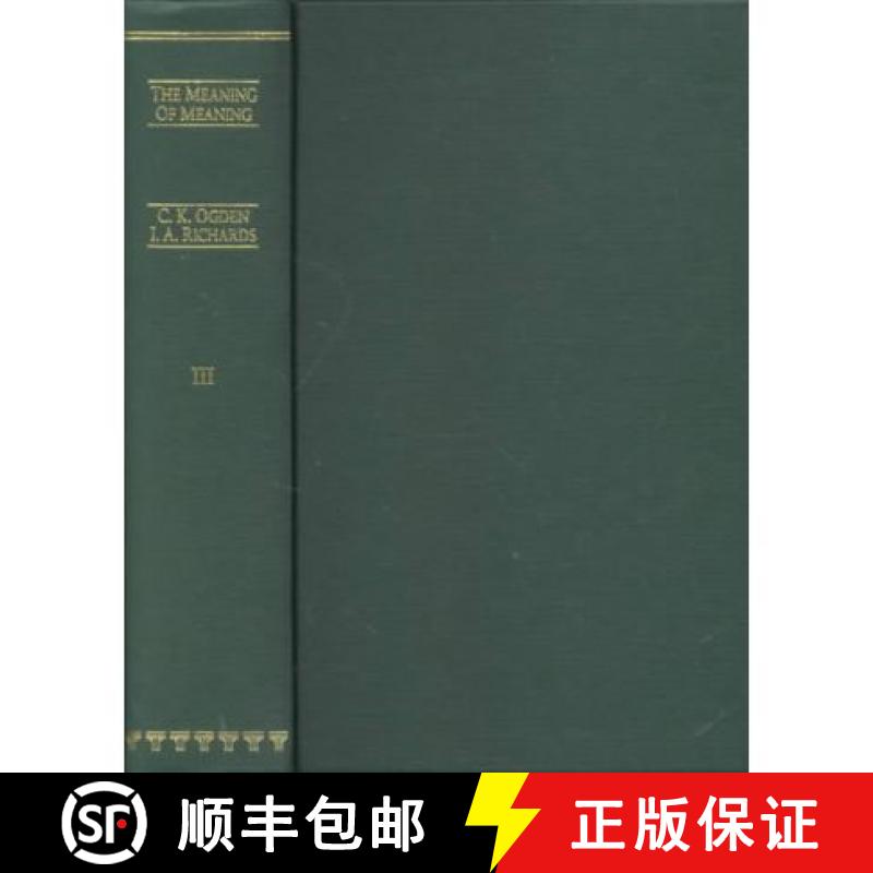 【3-4周达】C.K. Ogden and Linguistics: With a new critical edition of The Meaning of Meaning [9780415103534]