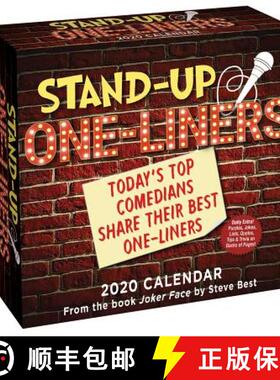 【3-4周达】Stand-Up One-Liners 2020 Day-To-Day Calendar: Today's Top Comedians Share Their Best One-L... [9781449499129]