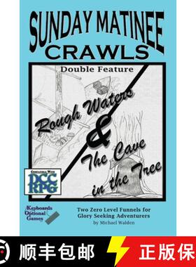 【3-4周达】Sunday Matinee Crawls Double Feature: Rough Waters & The Cave in the Tree [9781966330127]