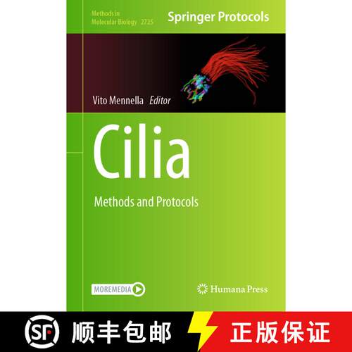 【3-4周达】精装 Cilia : Methods and Protocols [9781071635063]