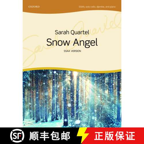 【3-4周达】Snow Angel: SSAA vocal score (SSAA vocal score) [9780193512283]
