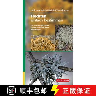 预订 精装 Flechten Einfach Bestimmen: Ein Zuverlässiger Führer zu den häufigsten Arten Mitteleurop... [9783494015385]