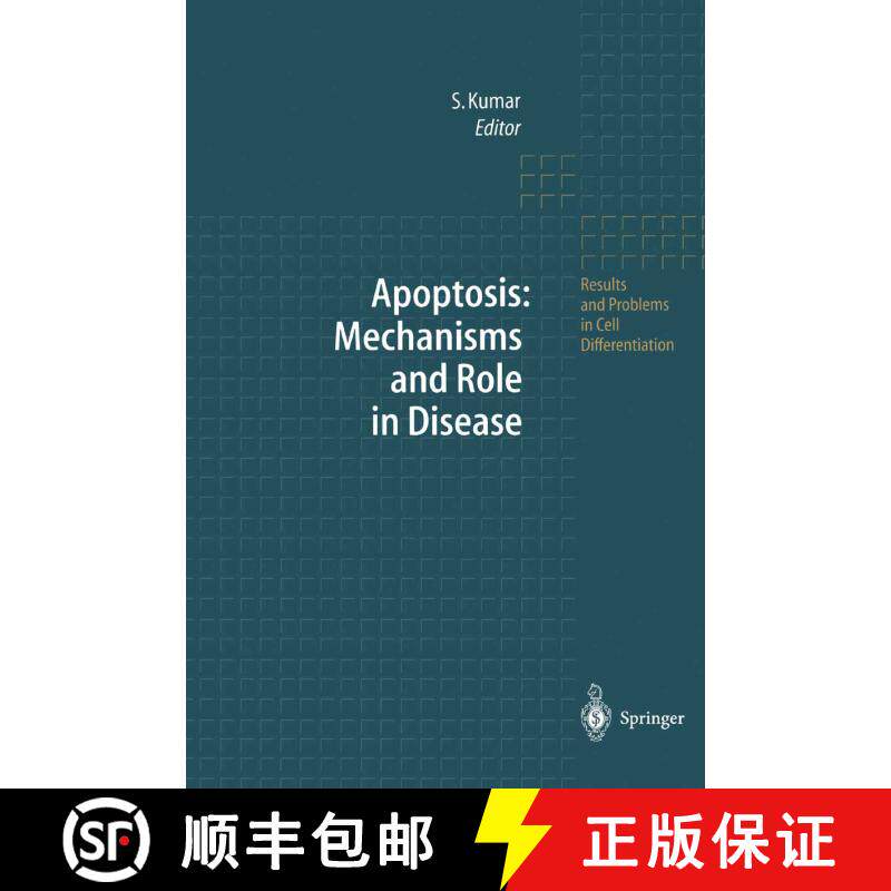 【3-4周达】Apoptosis: Mechanisms and Role in Disease [9783662216255]