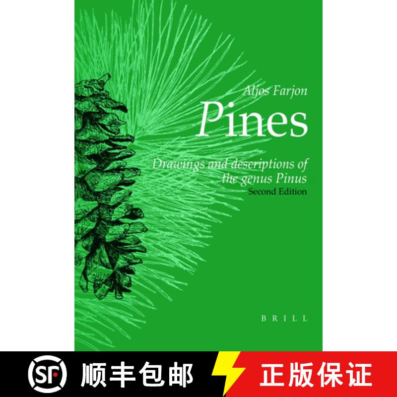 【3-4周达】Pines, 2nd Revised Edition: Drawings and Descriptions of the Genus Pinus [9789004371644]