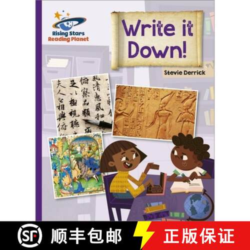 【3-4周达】Reading Planet - Write It Down! - Purple: Galaxy [9781398363892]