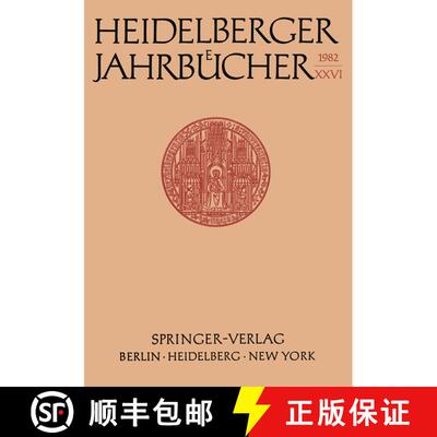 【3-4周达】Heidelberger Jahrbücher [9783540117391]