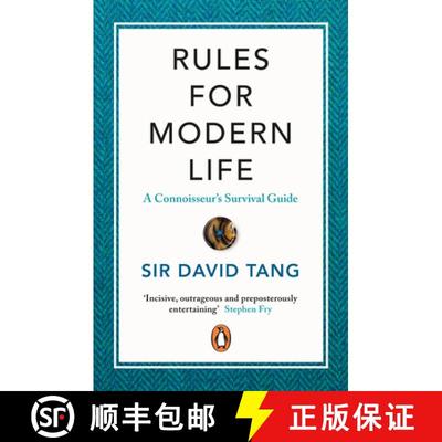 【3-4周达】摩登生活规则 简装 Rules for Modern Life: A Connoisseur's Survival Guide [9780241453568]