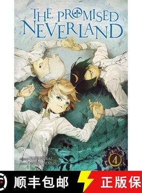 【3-4周达】The Promised Neverland, Vol. 4: Volume 4 [9781421597157]