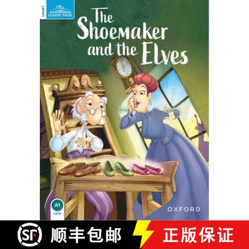 【3-4周达】Classic Tales Second Edition: Level 1: The Shoemaker and the Elves Audio Pack [9780194008228]