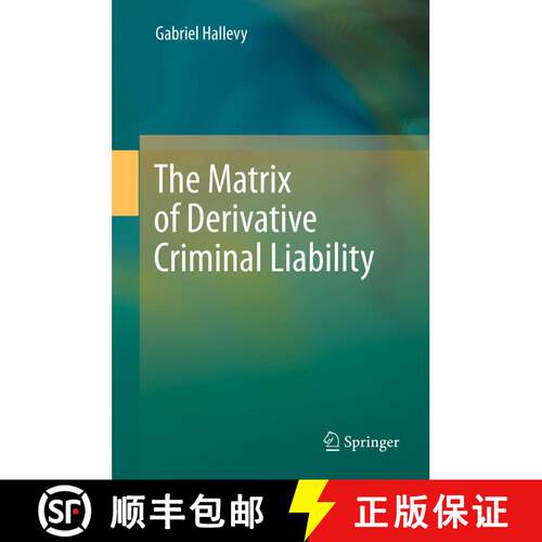 【3-4周达】精装 The Matrix of Derivative Criminal Liability [9783642281044]