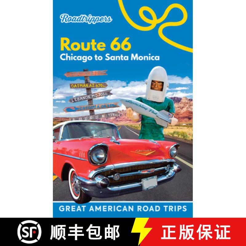 【3-4周达】Roadtrippers Route 66 : Chicago to Santa Monica [9781649010001]