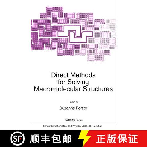 【3-4周达】Direct Methods for Solving Macromolecular Structures [9789048149940]