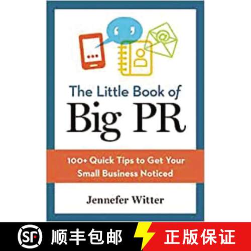 【3-4周达】The Little Book of Big PR: 100+ Quick Tips to Get Your Business Noticed [9780814436219]