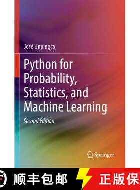 【3-4周达】Python for Probability, Statistics, and Machine Learning (Second Edition 2019) (Second Edi... [9783030185473]