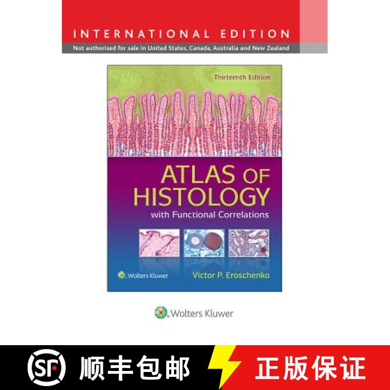 Atlas of Histology with Functional Correlations, International Edition [9781496310231]