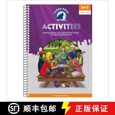 【3-4周达】Phonic Books Moon Dogs Extras Set 2 Activities: Photocopiable Activities Accompanying Moon... [9780593844601]