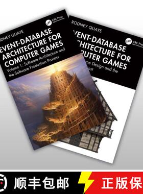【3-4周达】Event-Database Architecture for Computer Games: Two Volume Set [9781032818030]