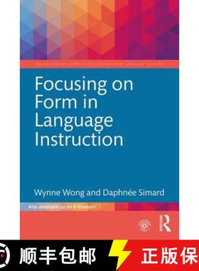 【3-4周达】Focusing on Form in Language Instruction [9781138500747]
