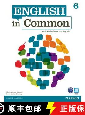 【3-4周达】MyLab English: English in Common 6 (Student Access Code Card) [9780132861601]