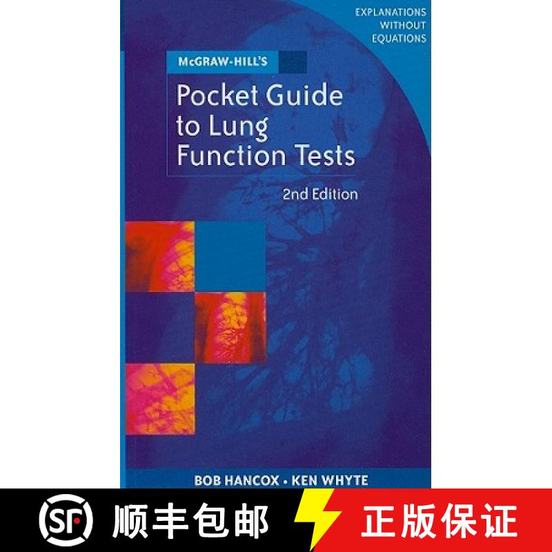 【3-4周达】McGraw-Hill's Pocket Guide to Lung Function Tests, 2nd Edition [9780074715963]