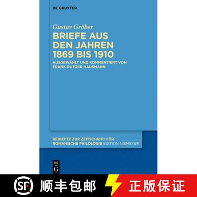 【3-4周达】Briefe aus den Jahren 1869 bis 1910 [9783110585650]