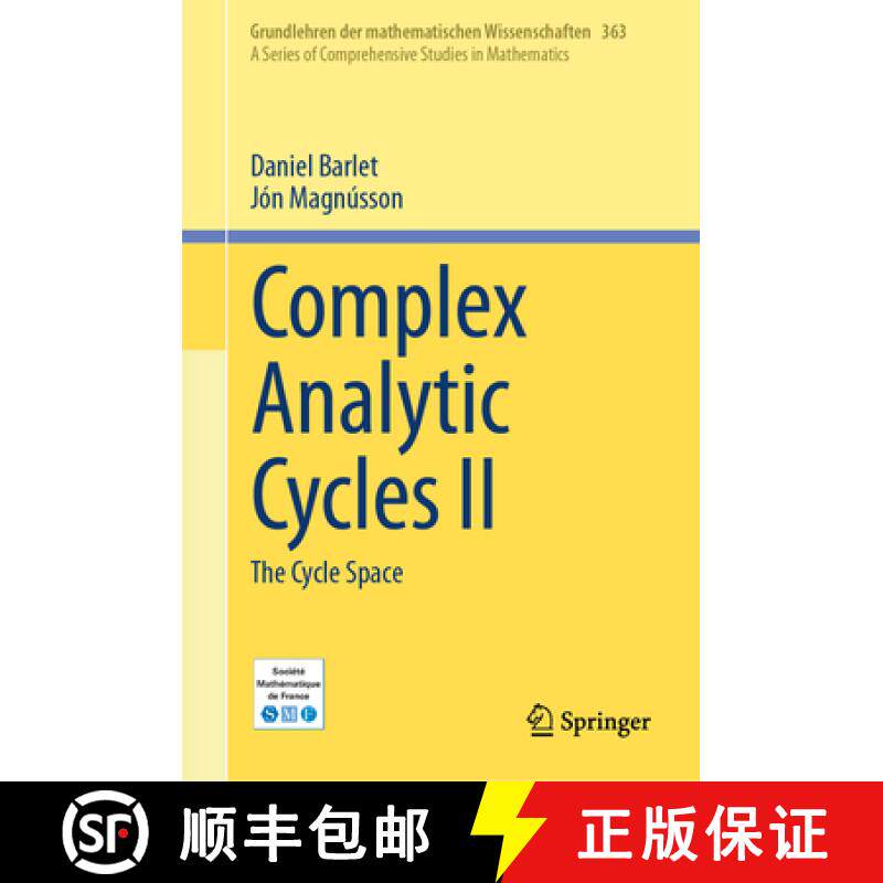 【3-4周达】Complex Analytic Cycles II : The Cycle Space [9783031848445]