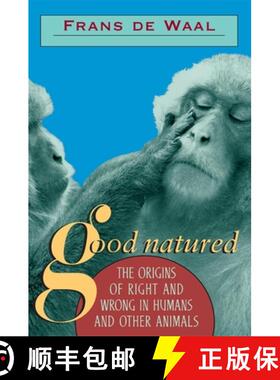 【3-4周达】Good Natured – The Origins of Right & Wrong in Humans & Other Animals (Paper) [9780674356610]