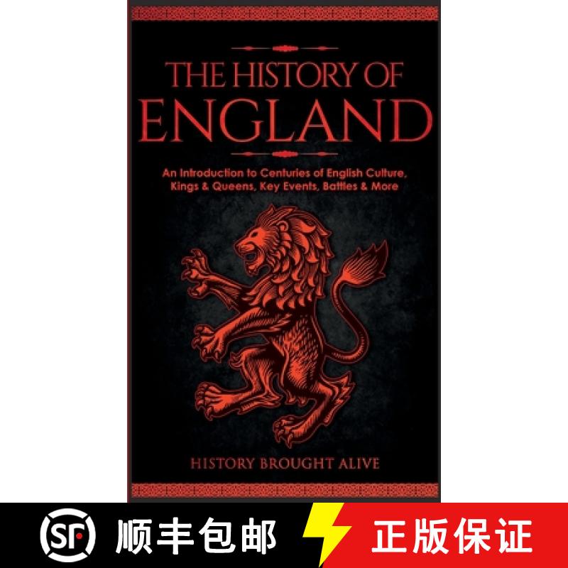 【3-4周达】The History of England: An Introduction to Centuries of English Culture, Kings & Queens, K... [9781914312496]