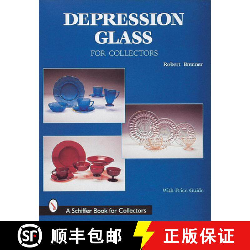 【3-4周达】精装 Depression Glass for Collectors [9780764306709]