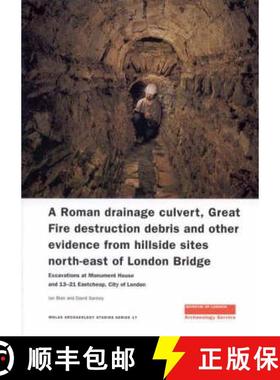 【3-4周达】A Roman Drainage Culvert, Great Fire Destruction Debris and Other Evidence from Hillside S... [9781901992694]