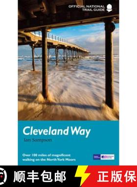 【3-4周达】Cleveland Way: Over 100 miles of magnificent walking around the North York Moors [9781781315033]