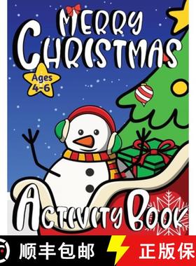预订 Merry Christmas Activity Book For Kids [9781957988528]