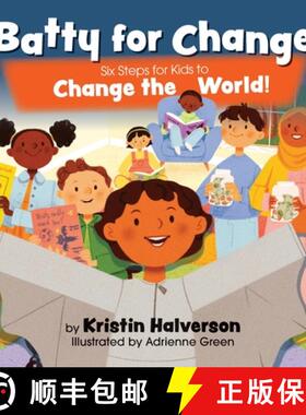 【3-4周达】Batty for Change: Six Steps for Kids to Change the World [9798989121328]