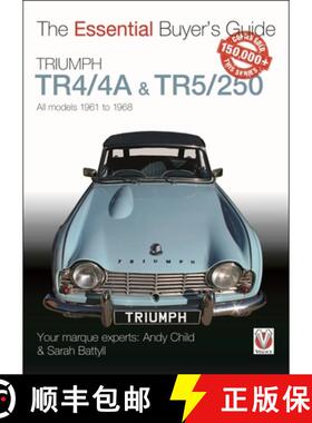 【3-4周达】Triumph Tr4/4a & Tr5/250 - All Models 1961 to 1968 [9781787112858]