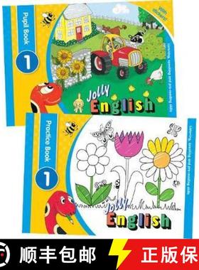 【3-4周达】Jolly English Level 1 Pupil Set: In Precursive Letters (British English edition) [9781844146048]