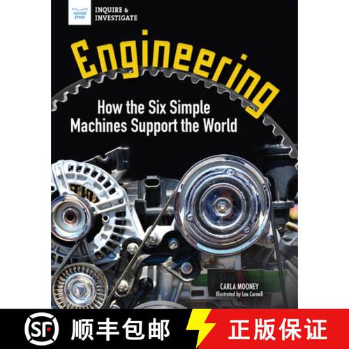 【3-4周达】精装 Engineering: How the Six Simple Machines Support the World [9781647411442]
