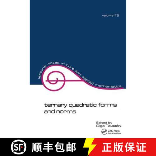 【3-4周达】精装 Ternary Quadratic Forms and Norms [9781138402010]